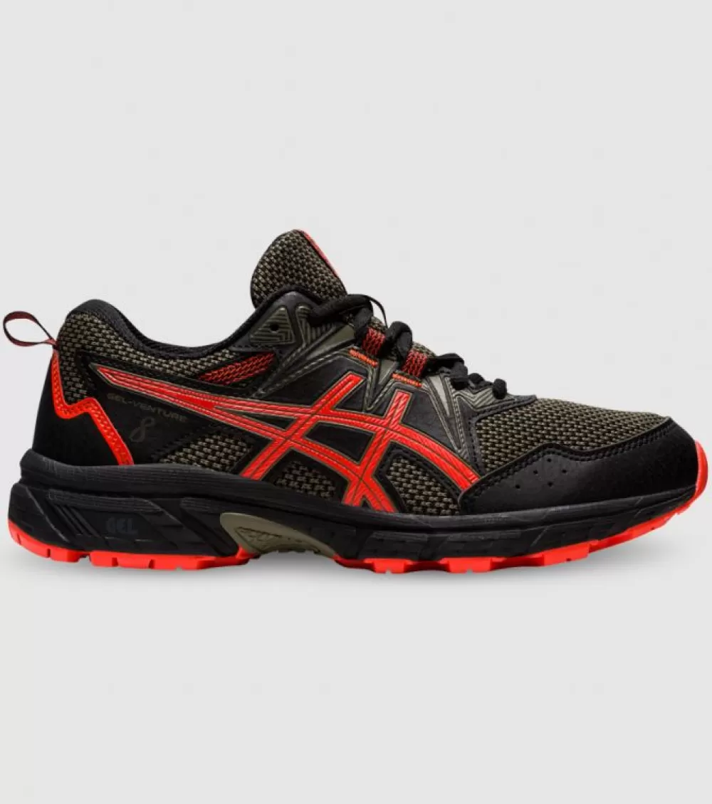 Best Asics Gel-Venture 8 (Gs) Kids Black Cherry Tomato