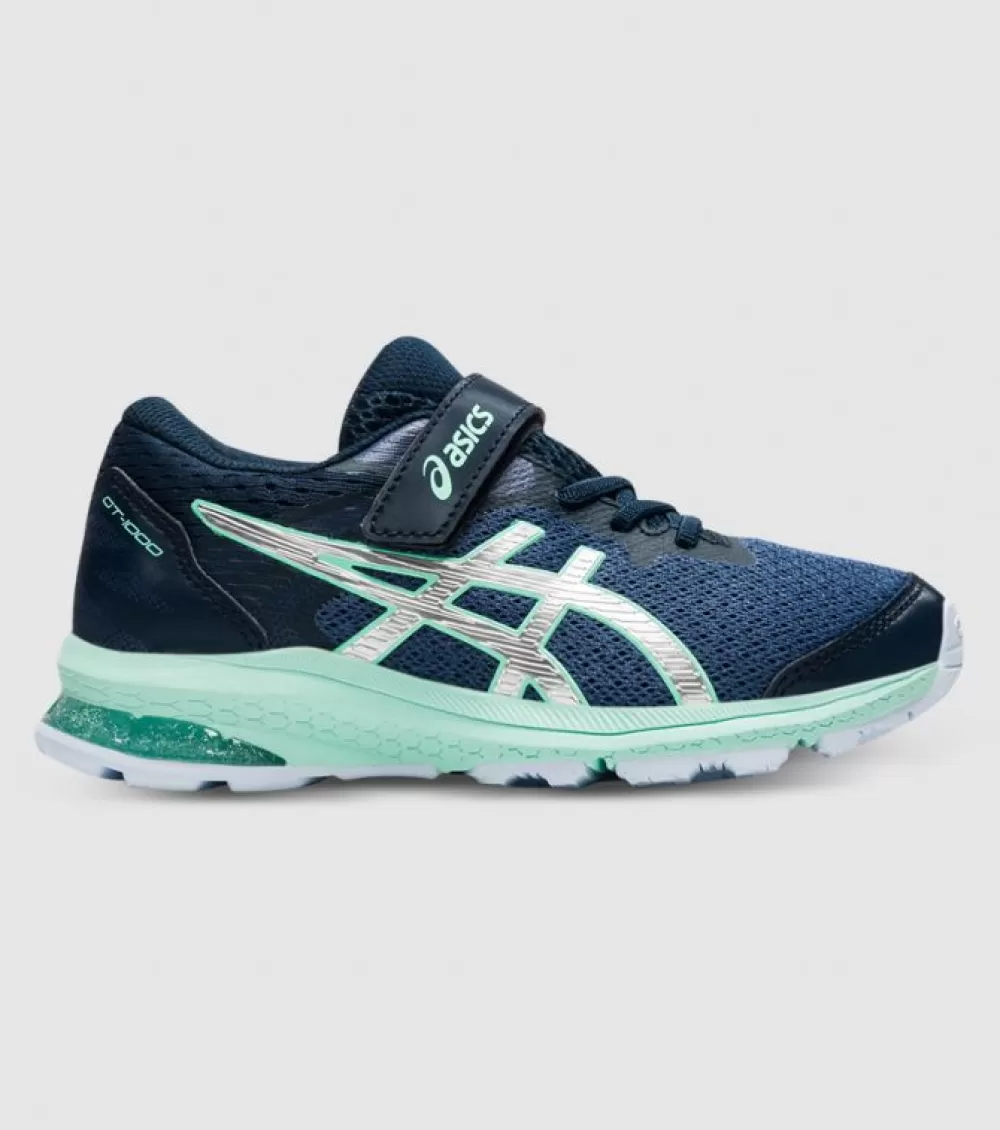 Fashion Asics Gt-1000 10 (Ps) Kids Thunder Blue Pure Silver