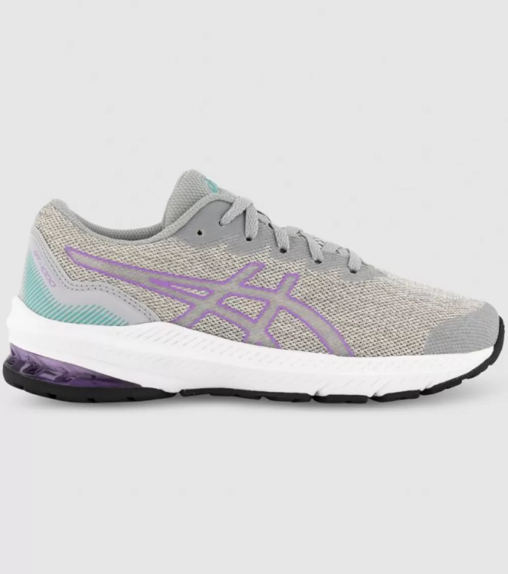 Clearance Asics Gt-1000 11 (Gs) Kids Piedmont Grey Lavender Glow