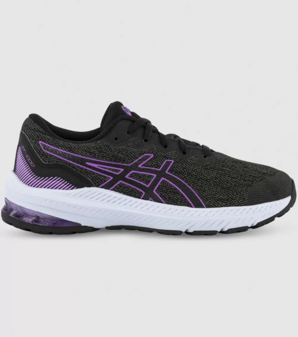 Clearance Asics Gt-1000 11 (Gs) Kids Graphite Grey Orchid