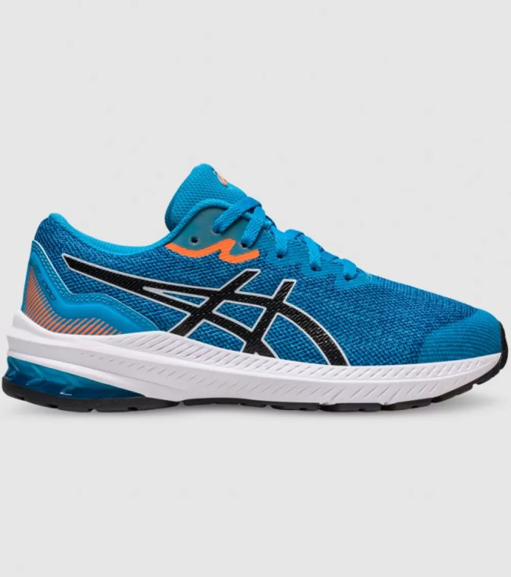 New Asics Gt-1000 11 (Gs) Kids Island Blue Black