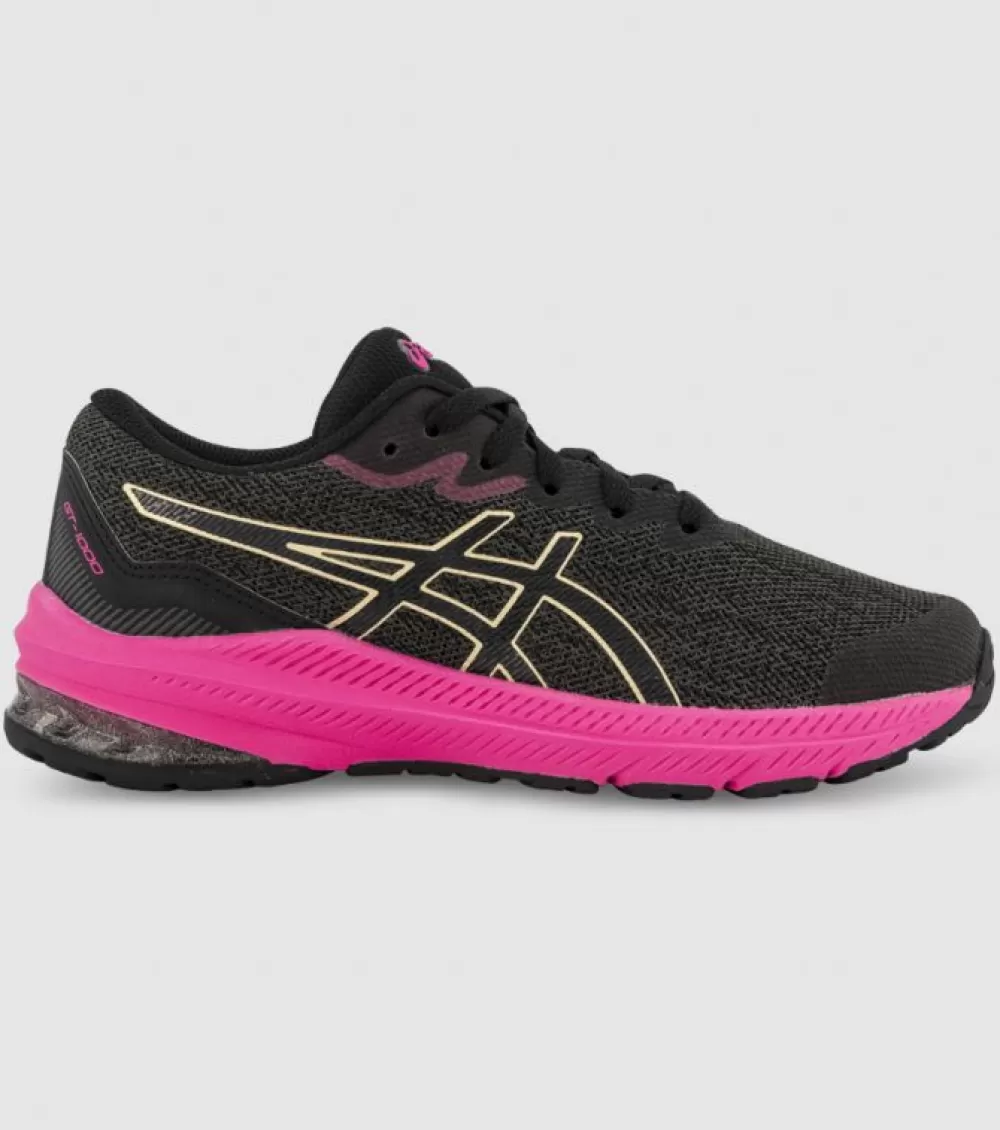 Shop Asics Gt-1000 11 (Gs) Kids Graphite Grey Champagne