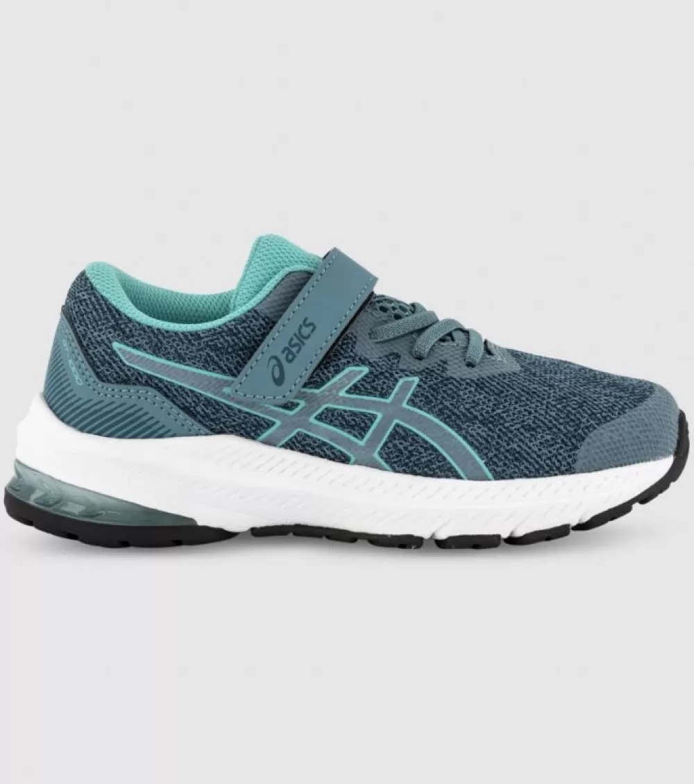 Outlet Asics Gt-1000 11 (Ps) Kids Velvet Pine Misty Pine