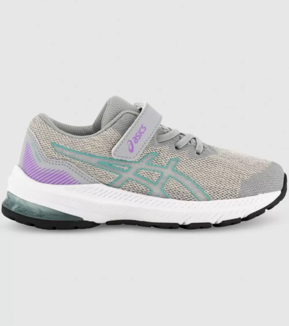 Discount Asics Gt-1000 11 (Ps) Kids Piedmont Grey Sea Glass