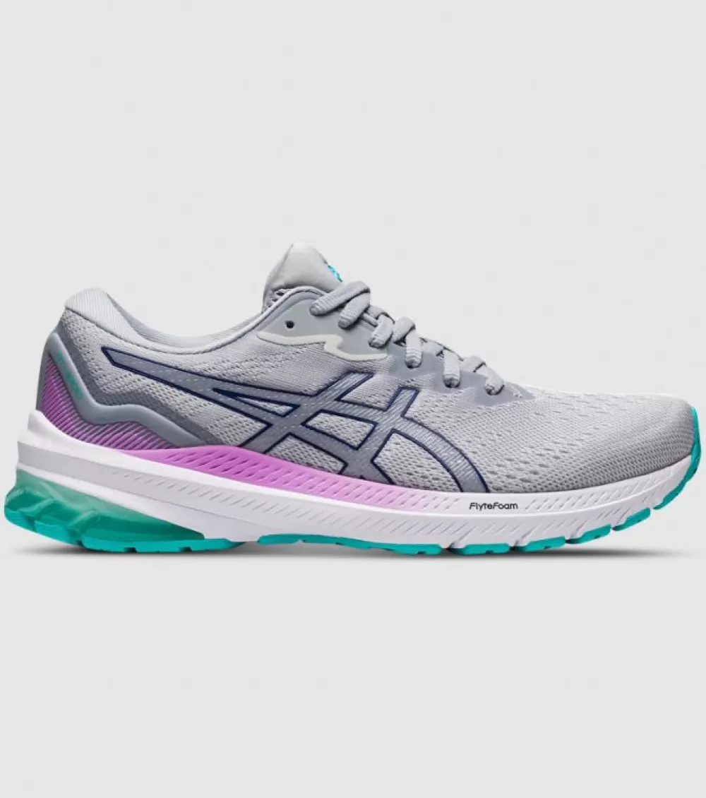 Hot Asics Gt-1000 11 Womens Glacier Grey Dive Blue