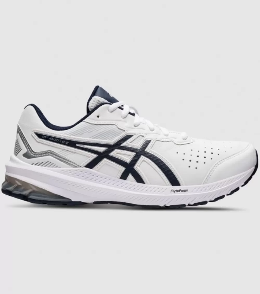 Sale Asics Gt-1000 Le 2 (2E Wide) Mens White Midnight