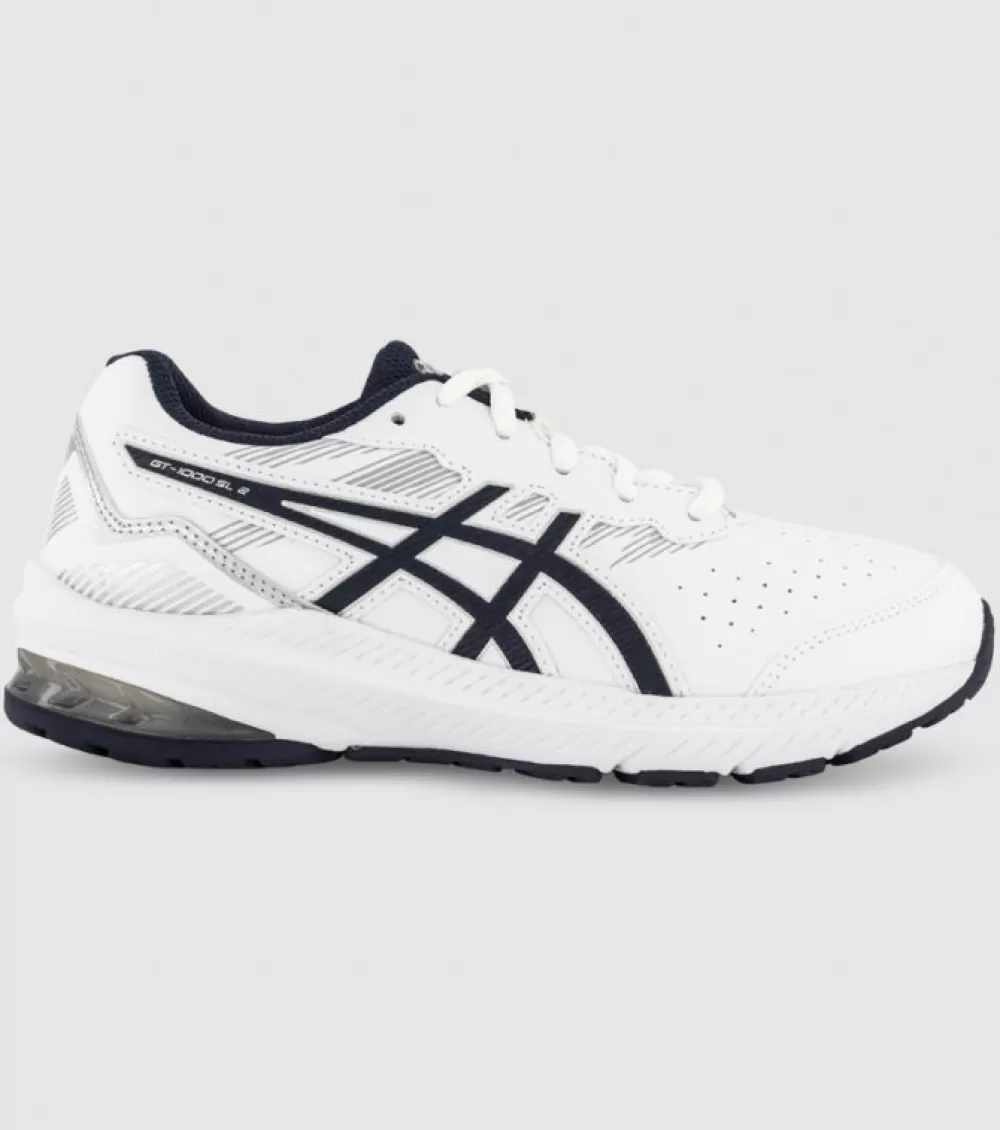 Online Asics Gt-1000 Sl 2 (Gs) Kids White Midnight