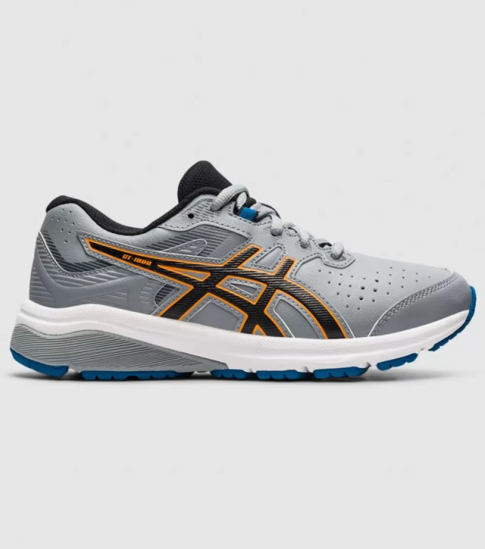 New Asics Gt-1000 Sl (Gs) Kids Sheet Grey Rock Black