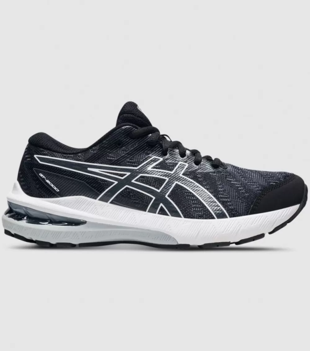 Fashion Asics Gt-2000 10 (Gs) Kids Black White