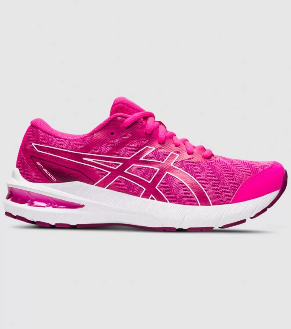 Cheap Asics Gt-2000 10 (Gs) Kids Pink Glo White