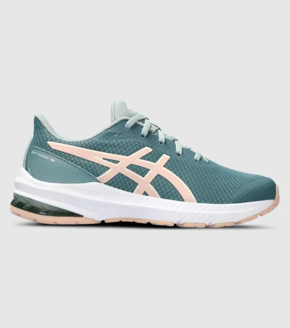 Hot Asics Gt 1000 12 (Gs) Kids Teal Pale Apricot