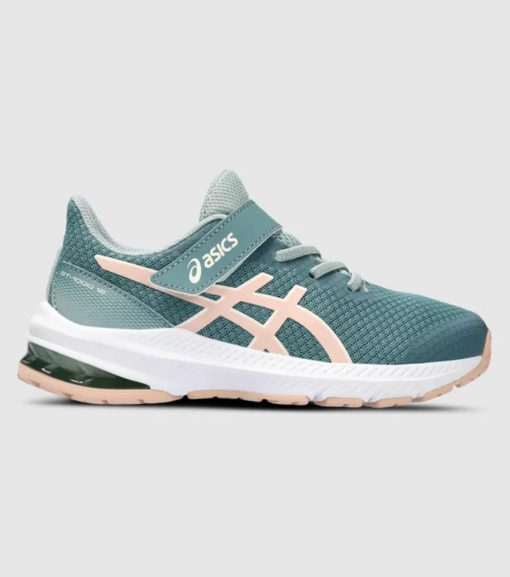 Cheap Asics Gt 1000 12 (Ps) Kids Foggy Teal Pale Apricot