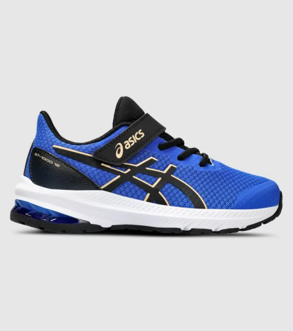 Fashion Asics Gt 1000 12 (Ps) Kids Illusion Blue Black