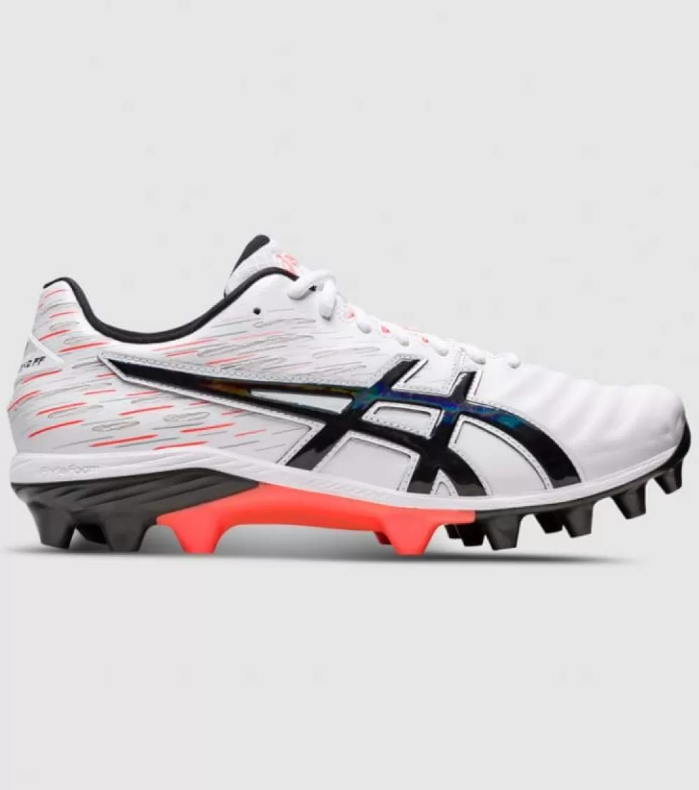 New Asics Lethal Blend Ff Mens Football Boots White Black