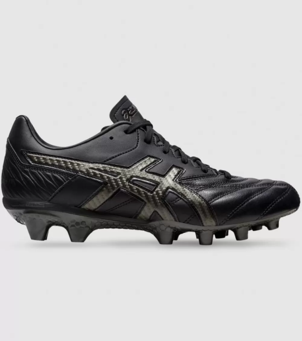 Clearance Asics Lethal Flash It 2 Mens Football Boots Black Gunmetal