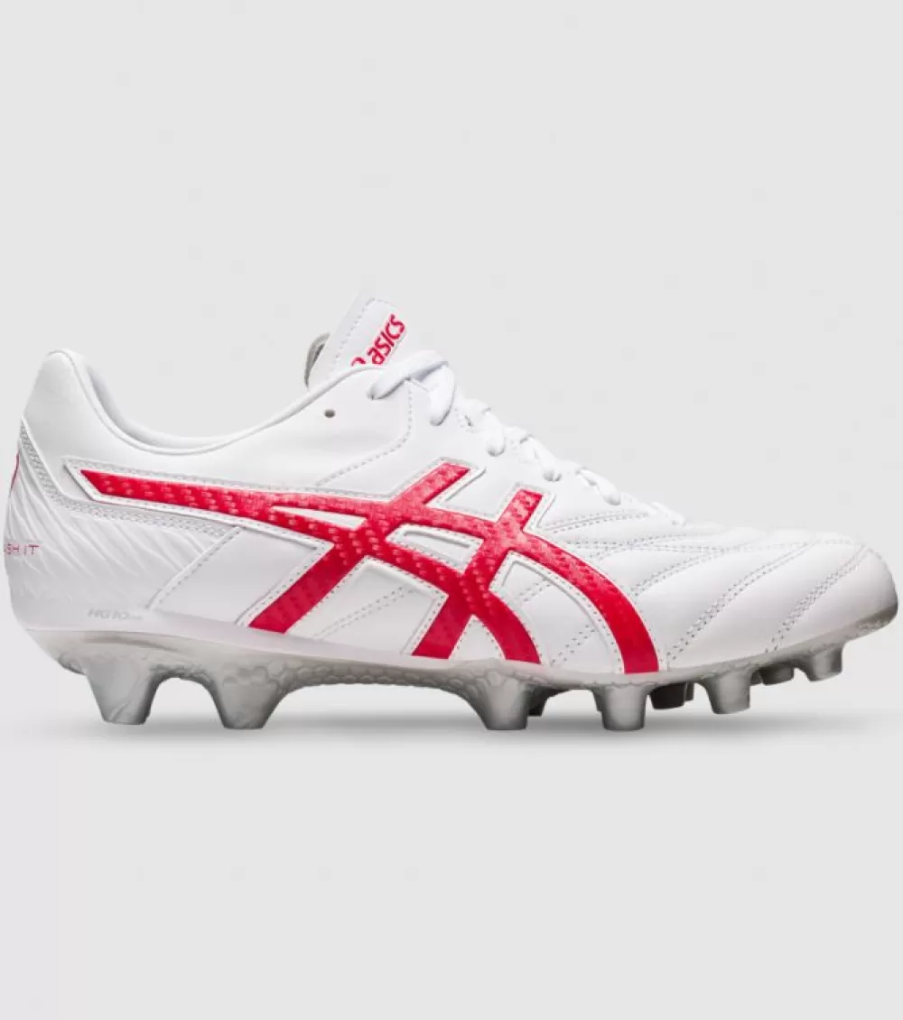 New Asics Lethal Flash It 2 Mens Football Boots White Classic Red