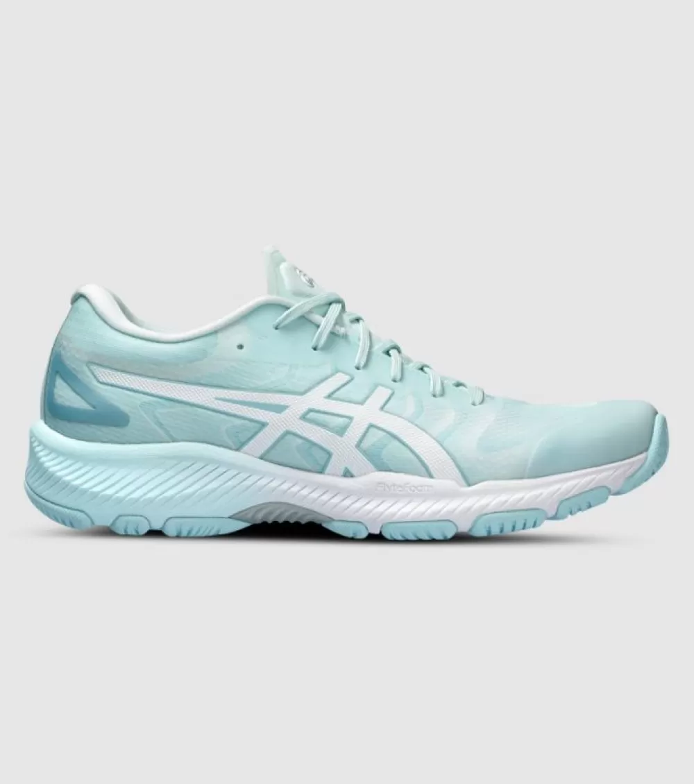 Shop Asics Netburner Professional Ff 3 Womens Aquamarine White