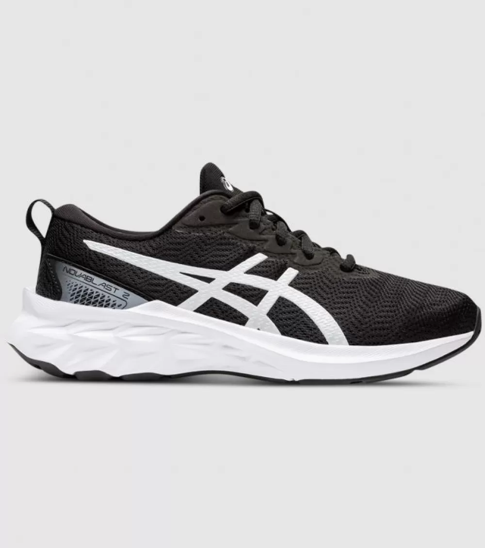 Cheap Asics Novablast 2 (Gs) Kids Black White