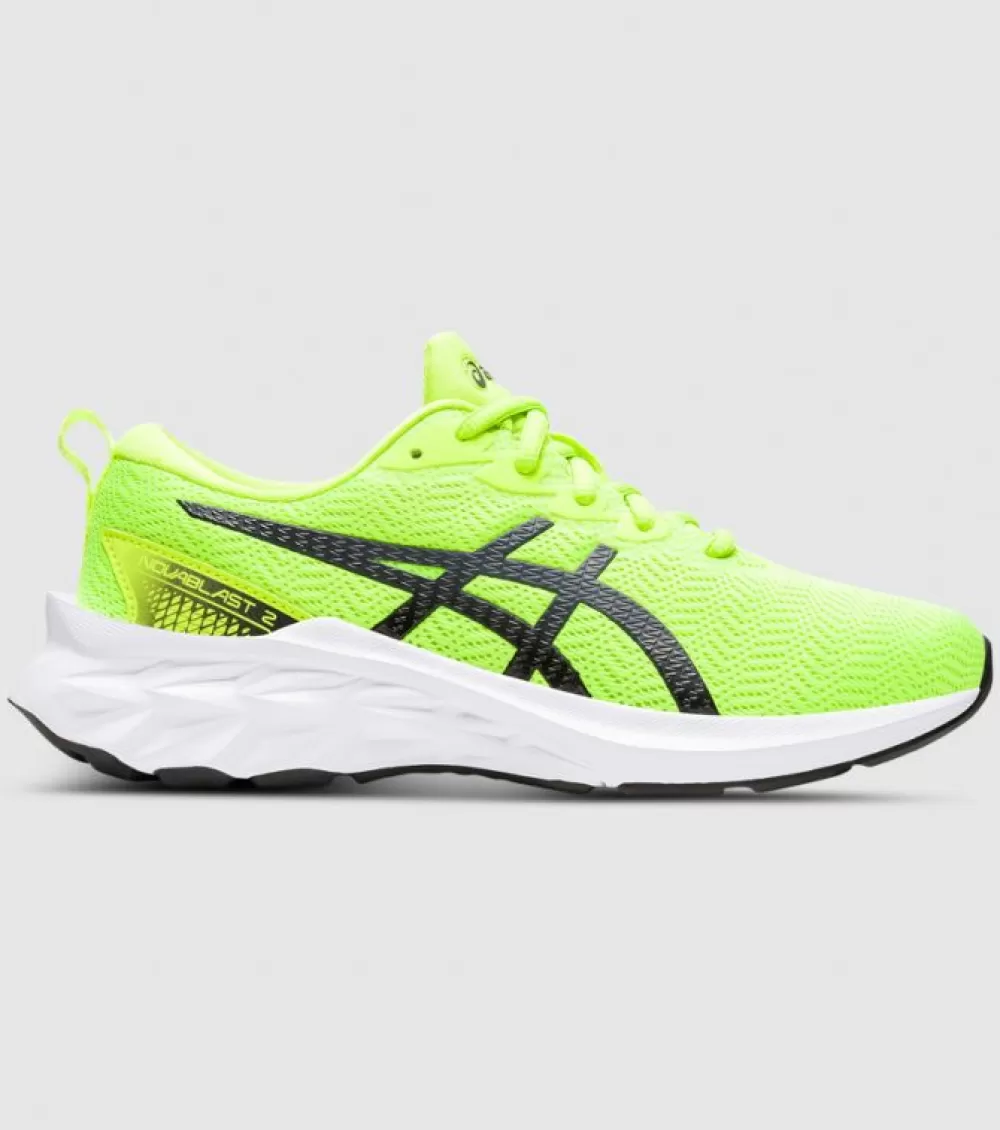 Best Asics Novablast 2 (Gs) Kids Hazard Green Black