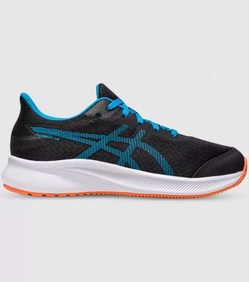 Hot Asics Patriot 13 (Gs) Kids Black Island Blue