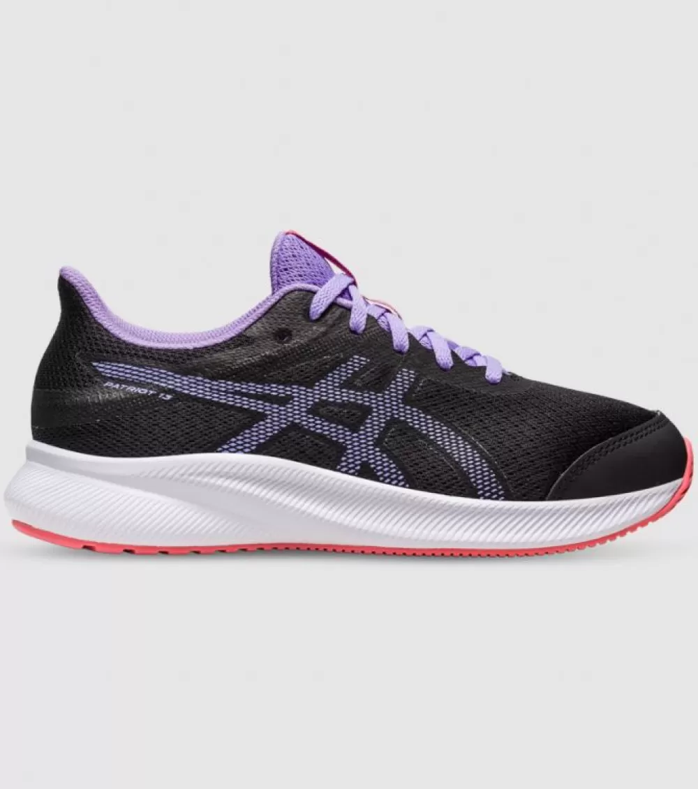 Discount Asics Patriot 13 (Gs) Kids Black Digital Violet