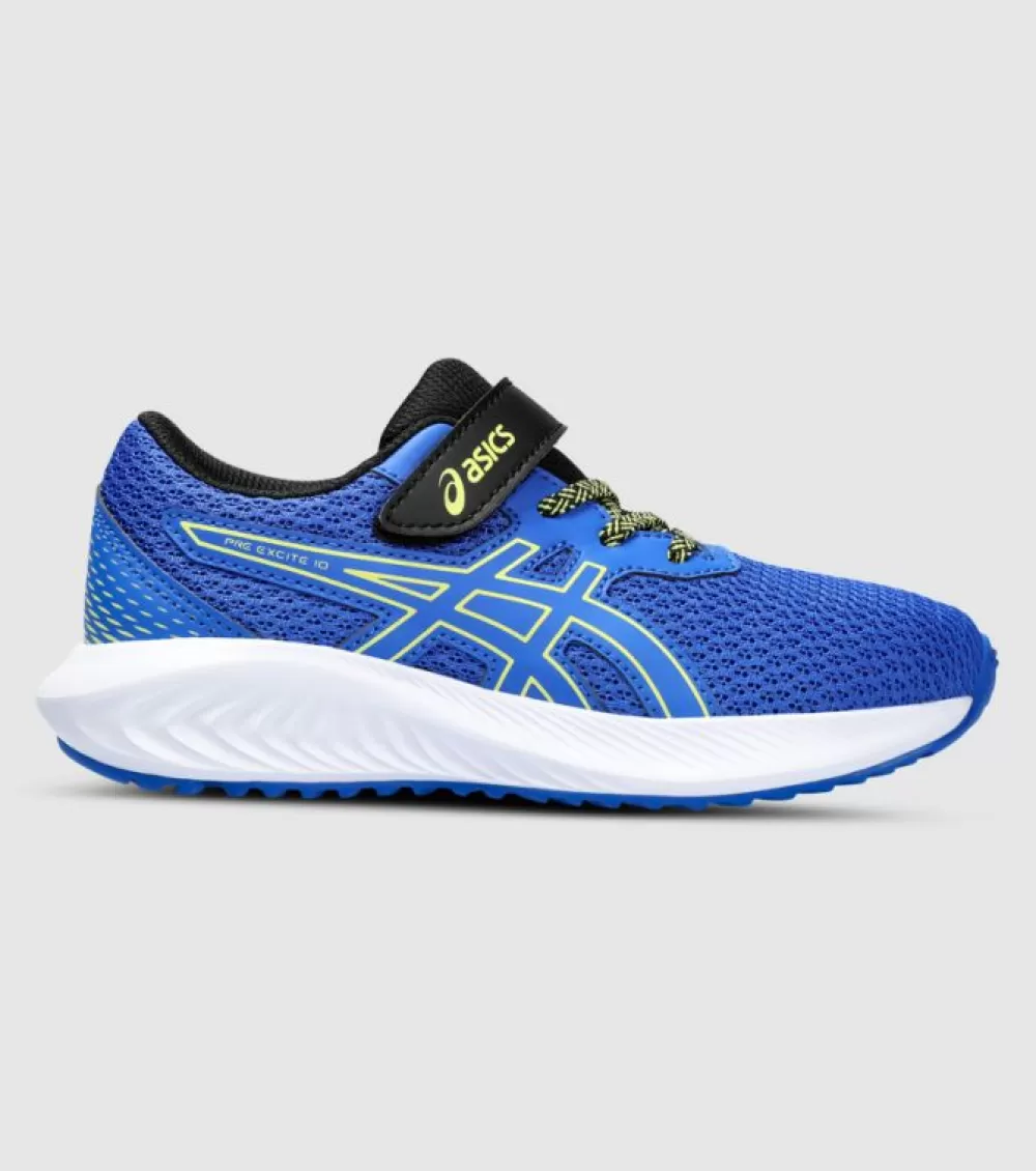 Sale Asics Pre Excite 10 (Ps) Kids Illusion Blue Glow Yellow