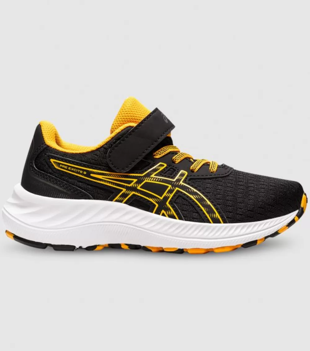 Cheap Asics Pre-Excite 9 (Ps) Kids Black Amber