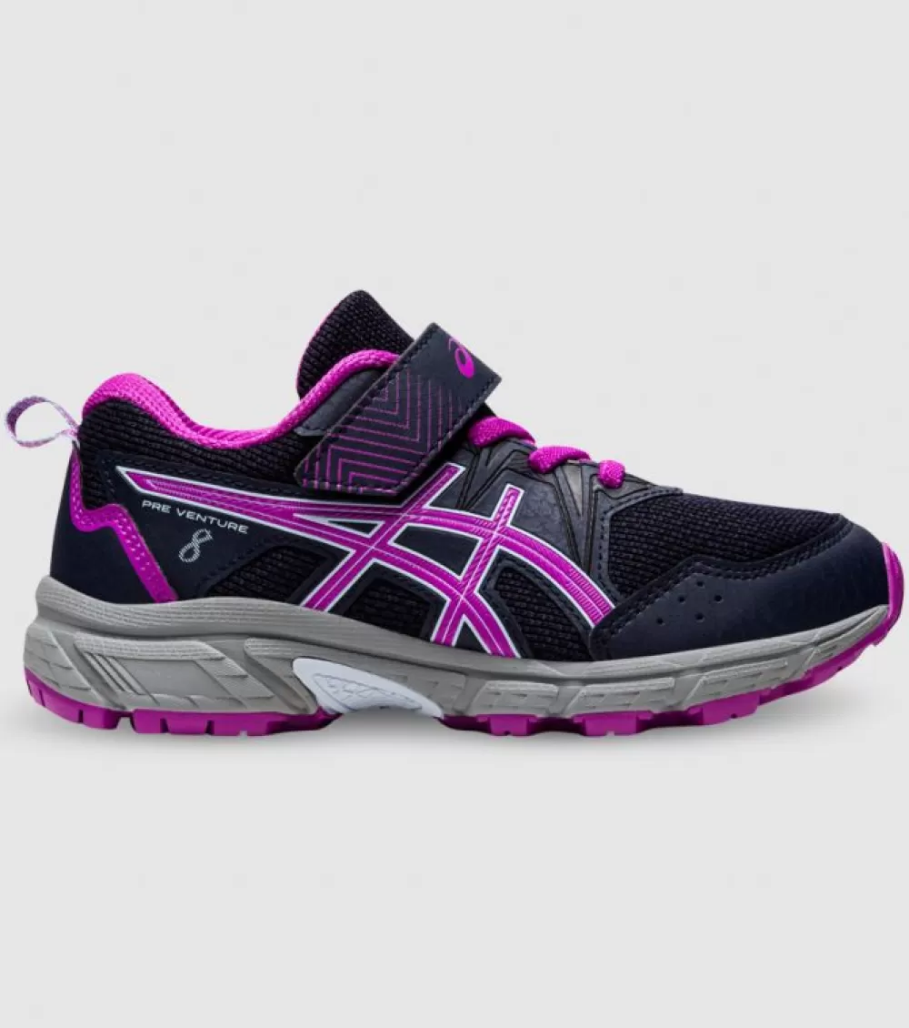 Clearance Asics Pre-Venture 8 (Ps) Kids Midnight Orchid