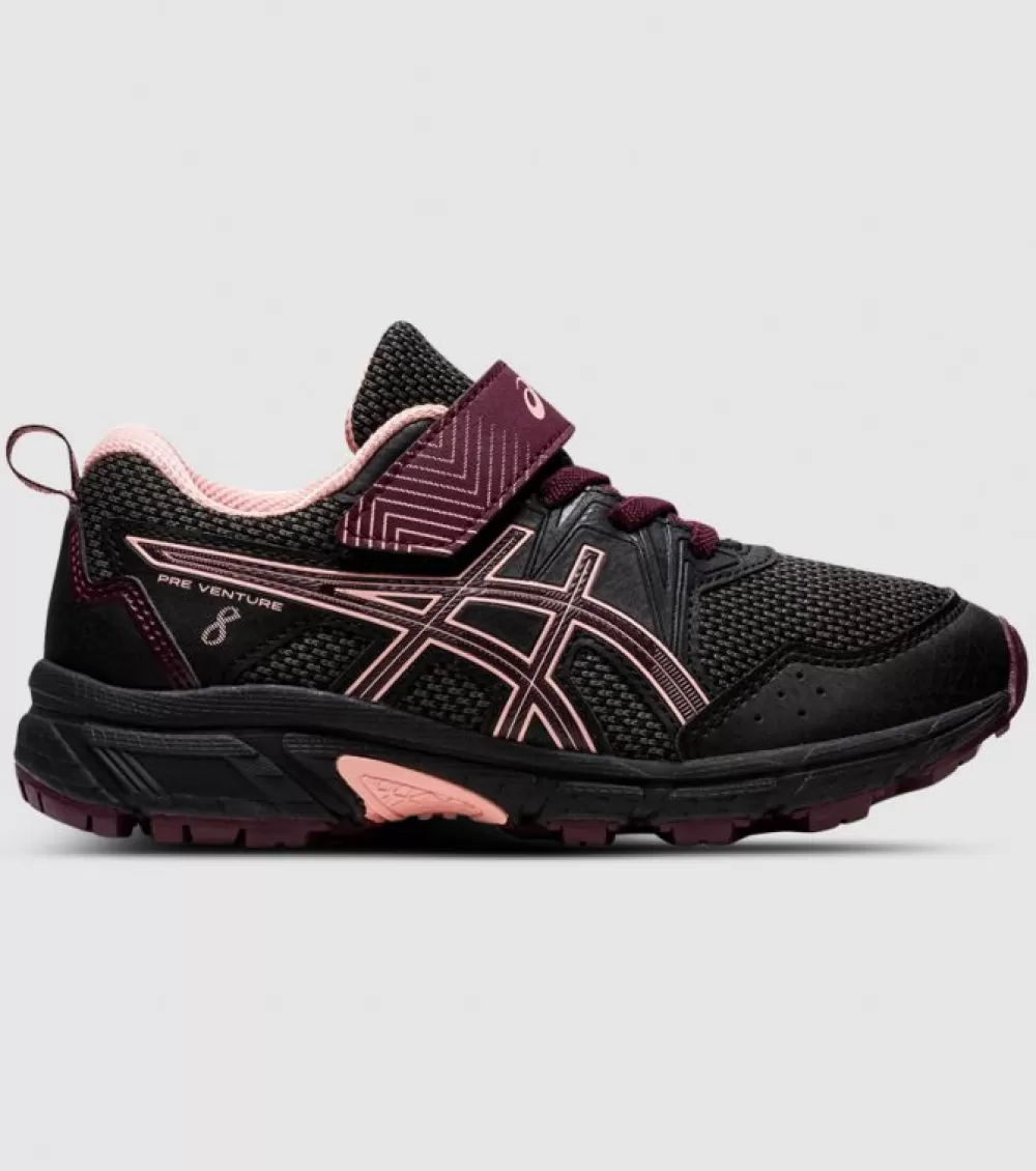 Discount Asics Pre-Venture 8 (Ps) Kids Black Deep Mars