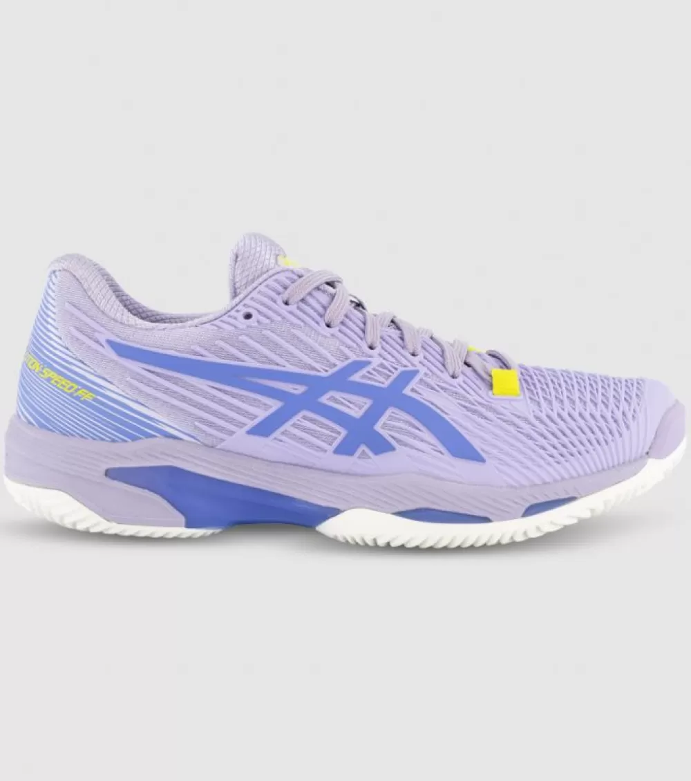 New Asics Solution Speed Ff 2 Clay Womens Tennis Shoes Murasaki Periwinkle Blue