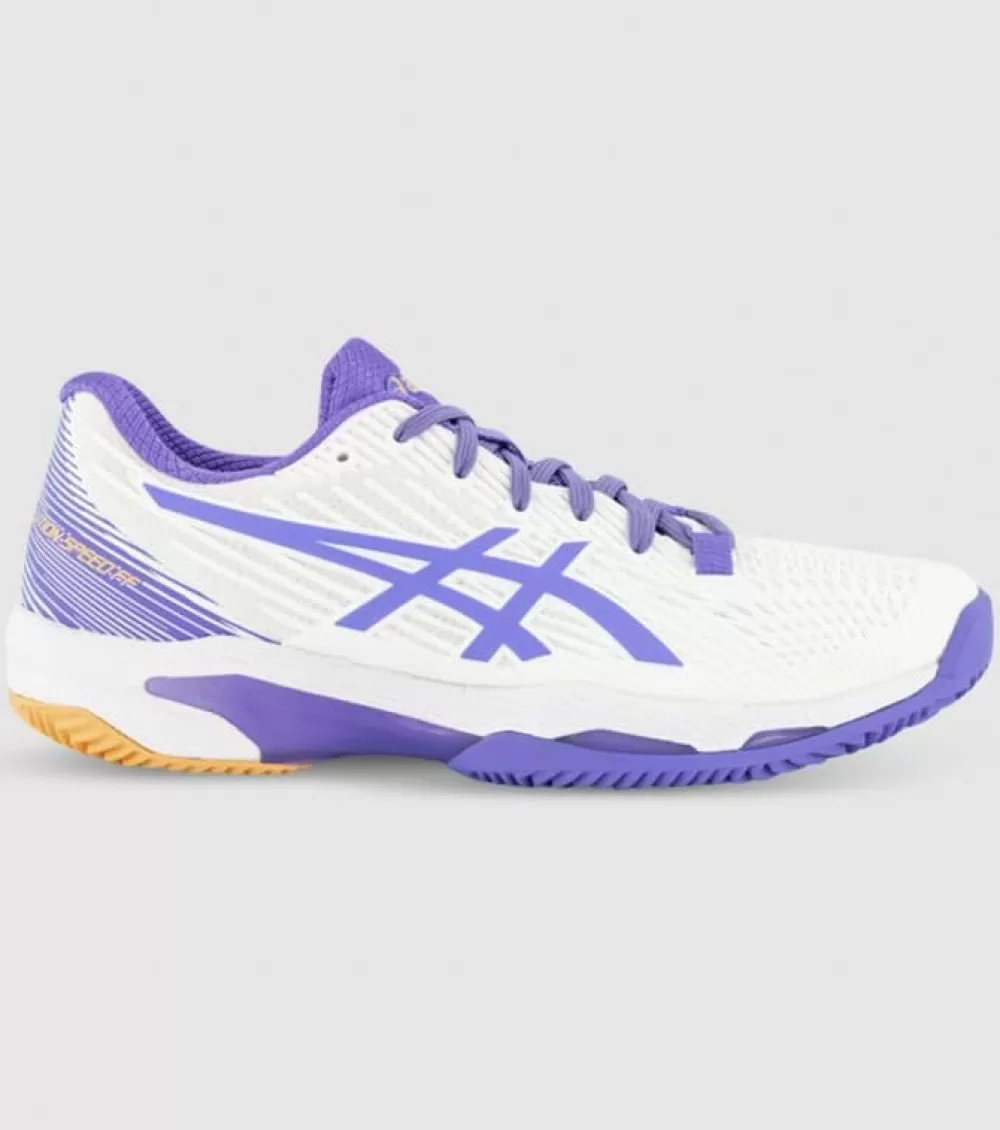 Cheap Asics Solution Speed Ff 2 Womens Tennis Shoes White Amethyst