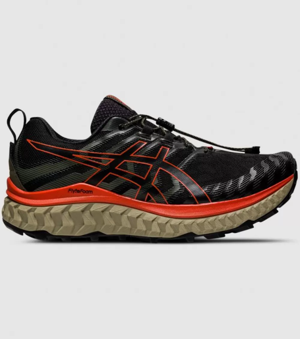 Best Sale Asics Trabuco Max Mens Black Cherry Tomato