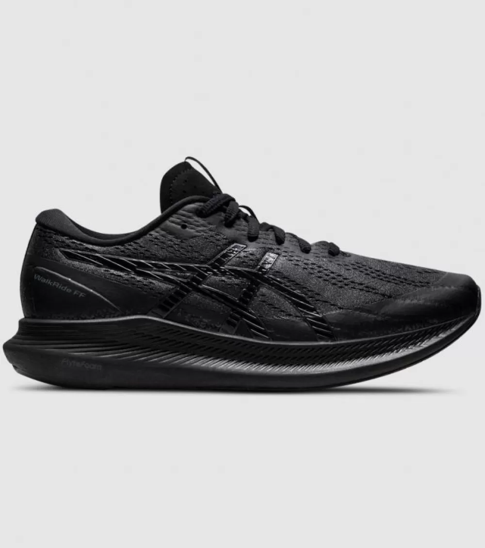 Online Asics Walkride Ff Womens Black Graphite Grey