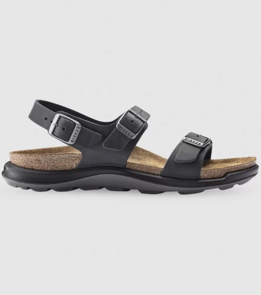 New Birkenstock Sonora Waxy Leather (Narrow) Womens Black