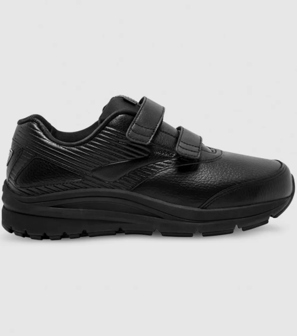 Best Sale Brooks Addiction Walker Velcro 2 (D Wide) Womens Black Black