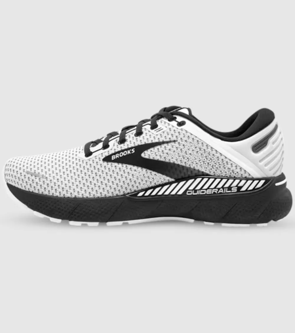 Online Brooks Adrenaline Gts 22 (2E Wide) Mens White Grey Black