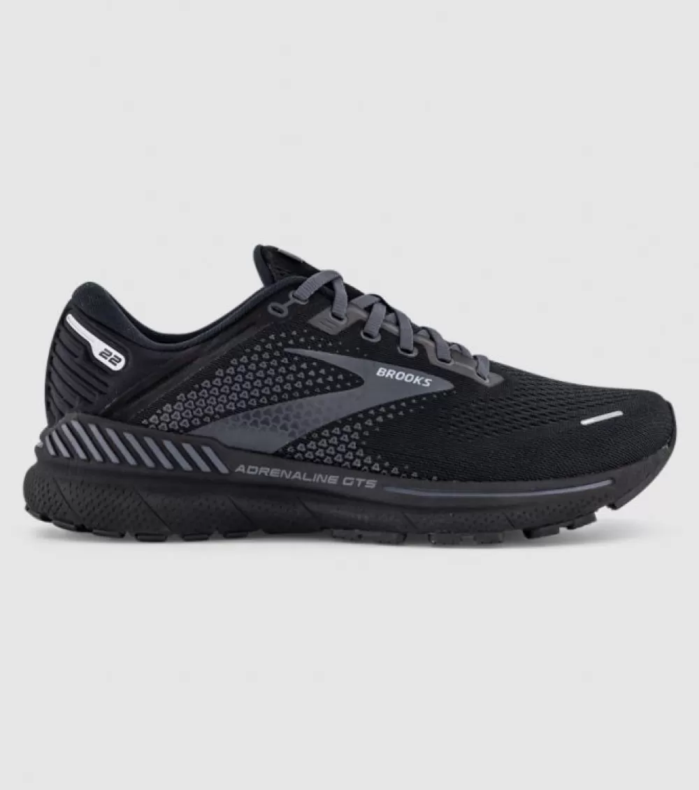 Best Sale Brooks Adrenaline Gts 22 (4E X-Wide) Mens Black Black Ebony