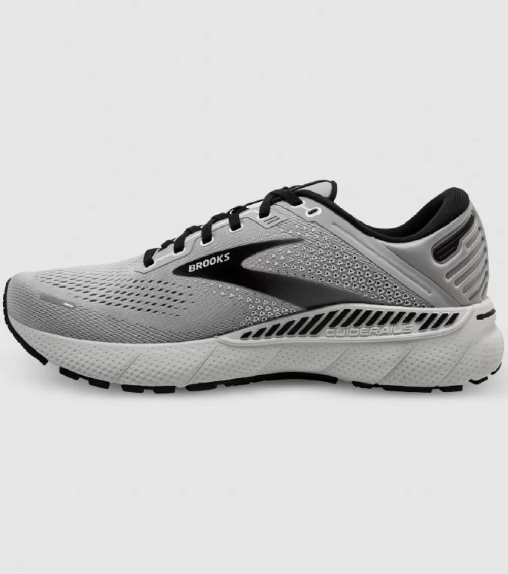 Outlet Brooks Adrenaline Gts 22 (B Narrow) Mens Alloy Grey Black