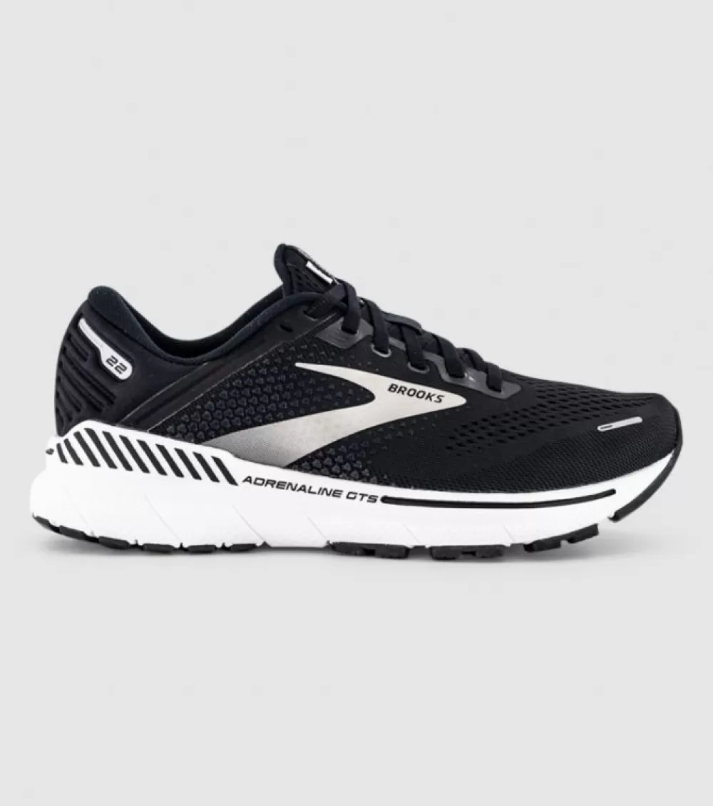 Clearance Brooks Adrenaline Gts 22 (D Wide) Womens Black White