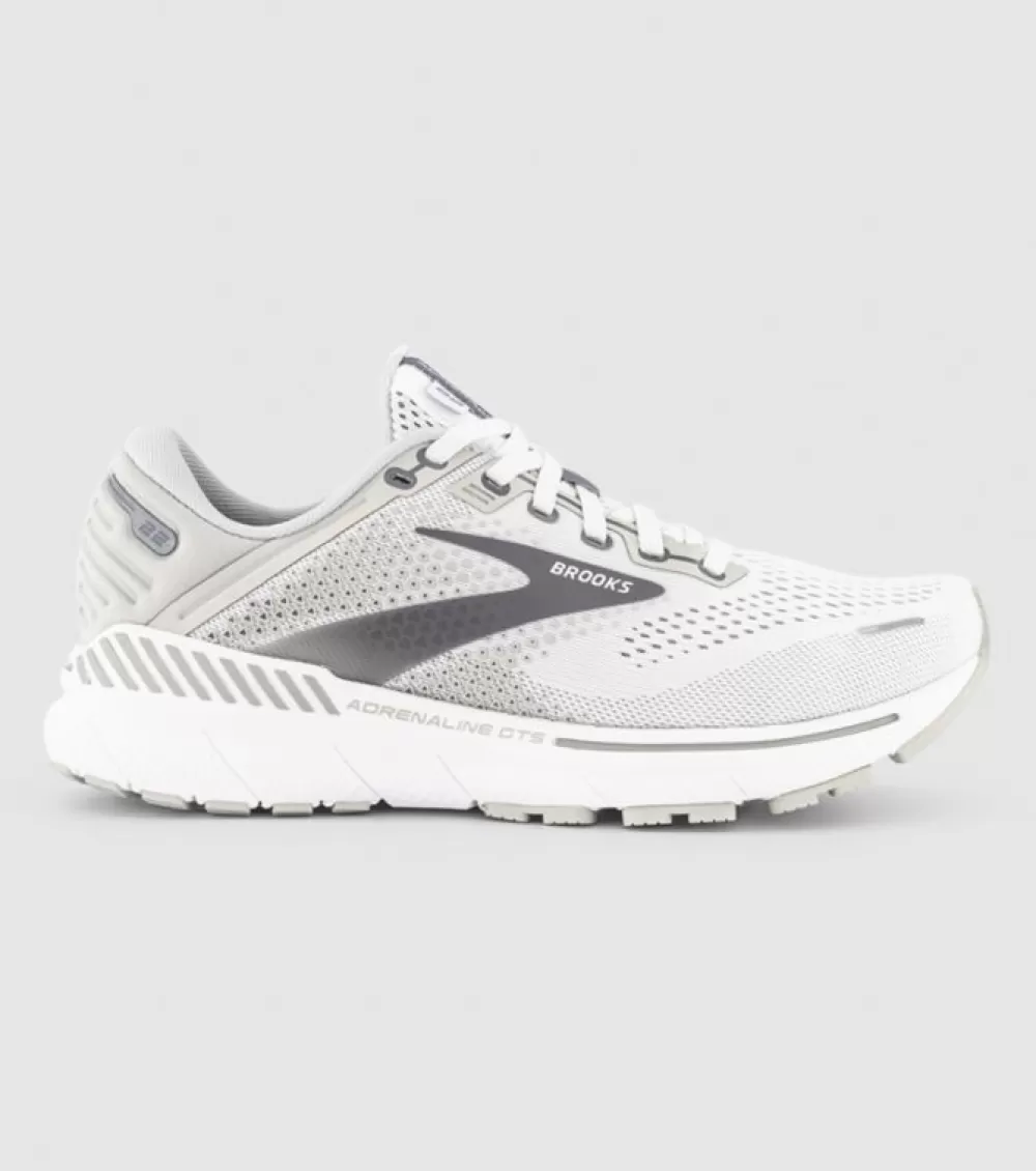 Cheap Brooks Adrenaline Gts 22 (D Wide) Womens White Oyster Primer Grey