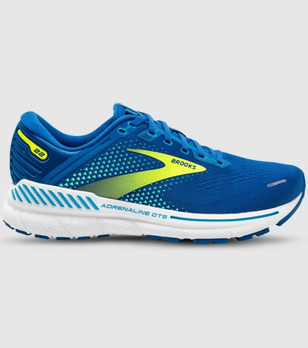 Hot Brooks Adrenaline Gts 22 Mens Blue Nightlife White