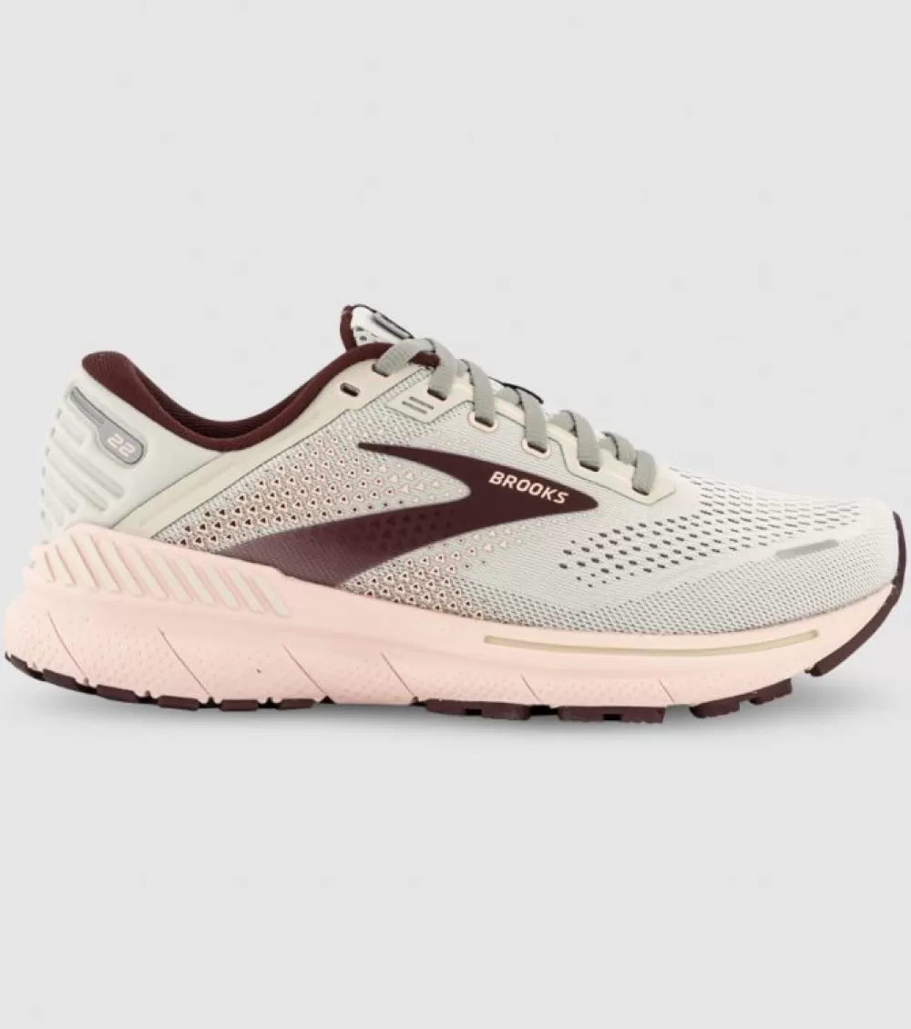 Best Sale Brooks Adrenaline Gts 22 Womens Grey Rose Pink