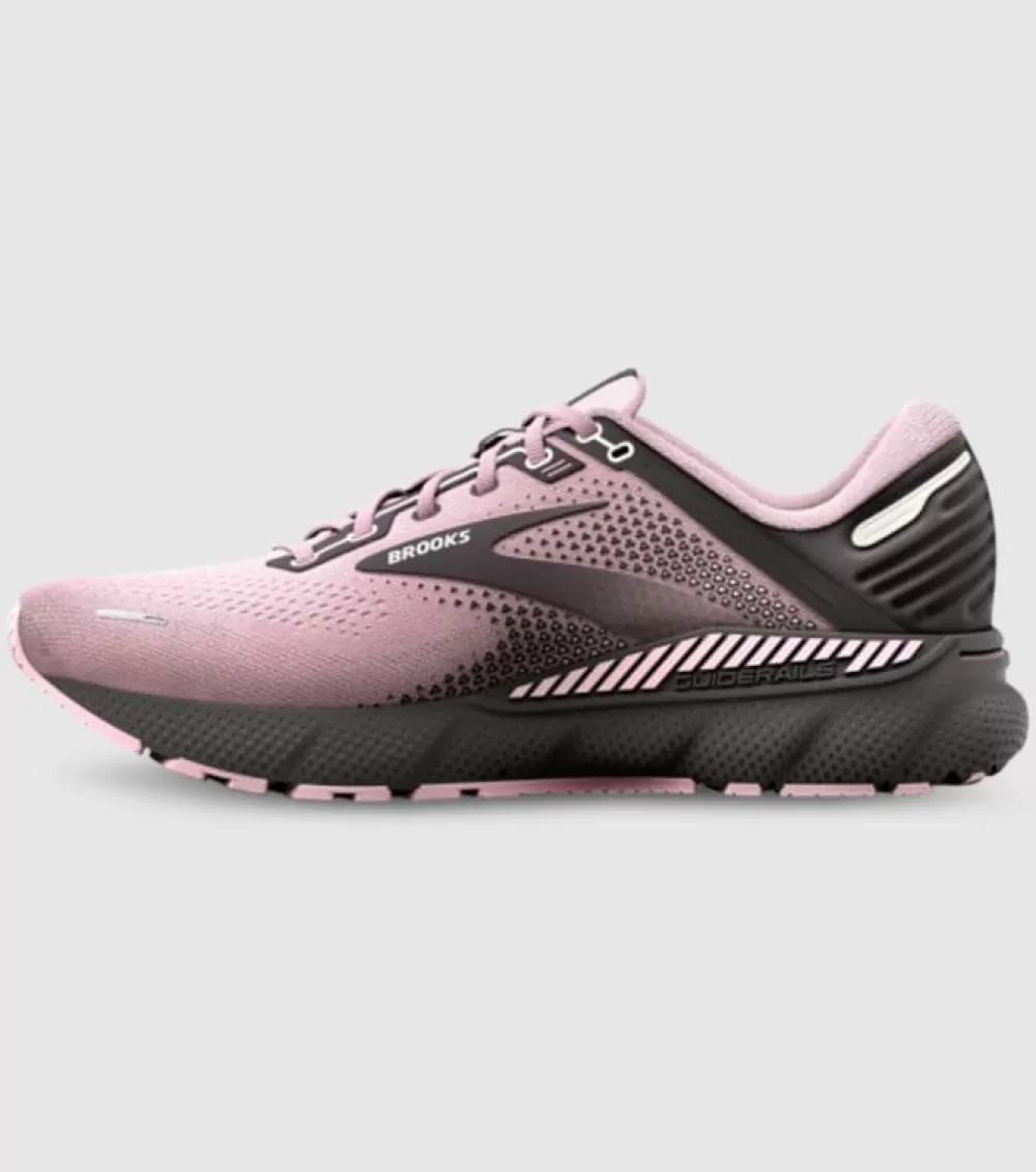 Outlet Brooks Adrenaline Gts 22 Womens Pink Blackened Pearl