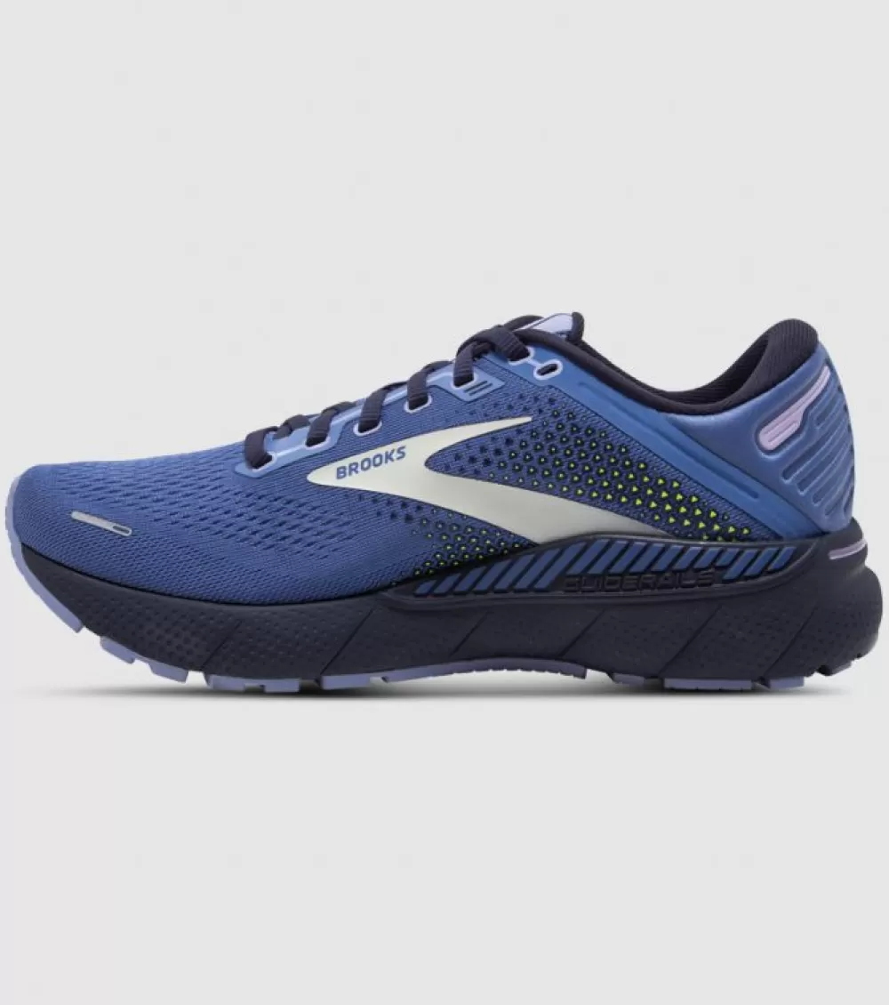 Best Brooks Adrenaline Gts 22 Womens Blue Purple Nightlife