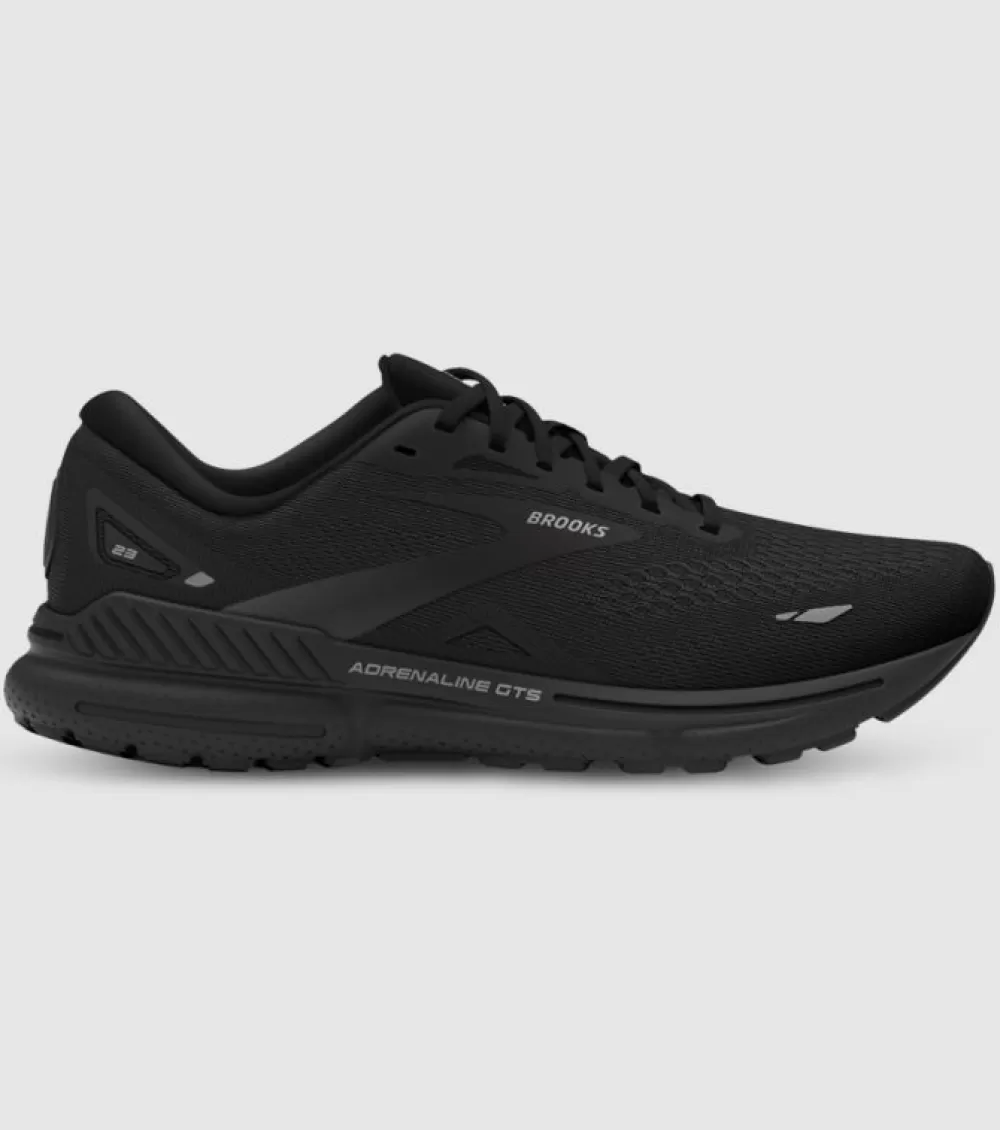 Discount Brooks Adrenaline Gts 23 (2E Wide) Mens Black Black Ebony