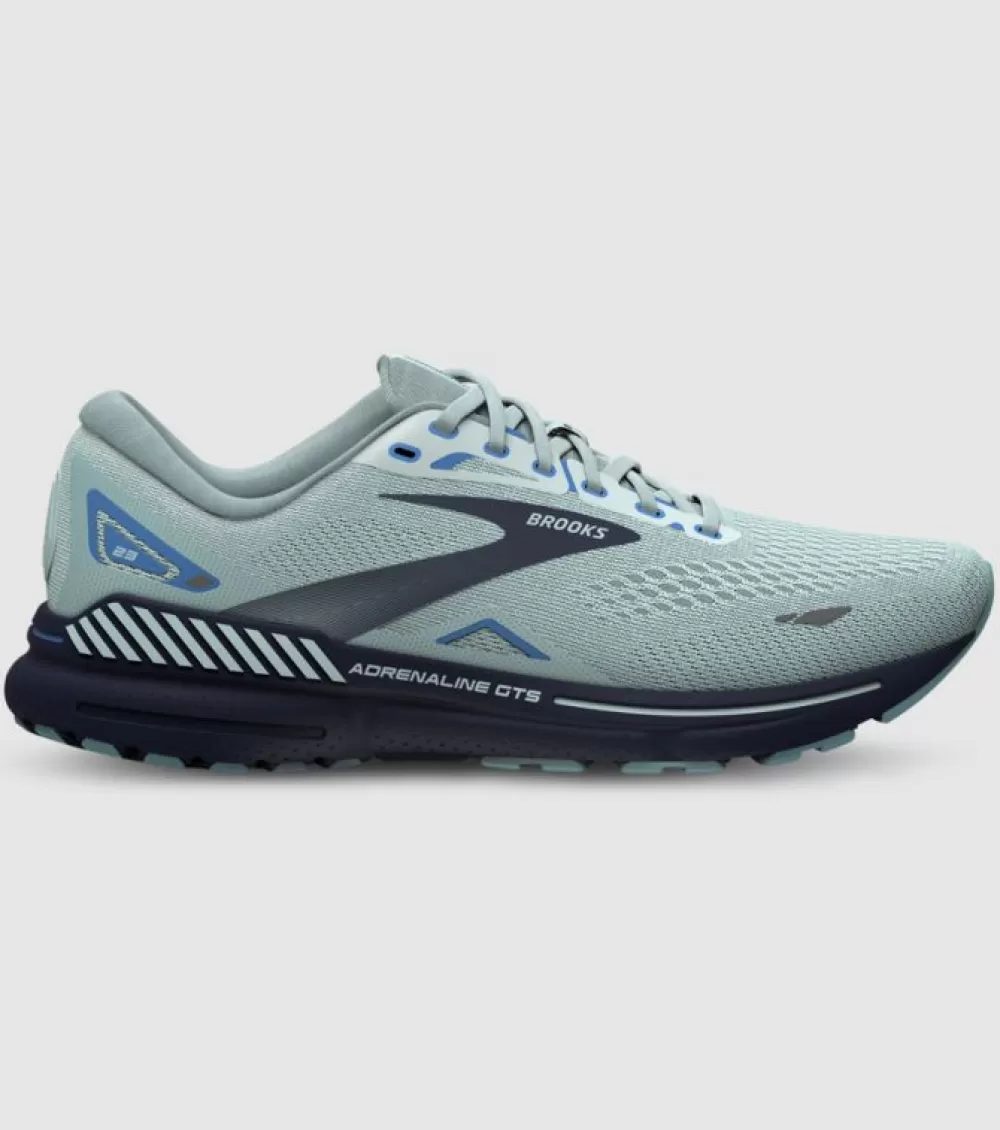 Best Sale Brooks Adrenaline Gts 23 (D Wide) Womens Blue Nile Blue Marina