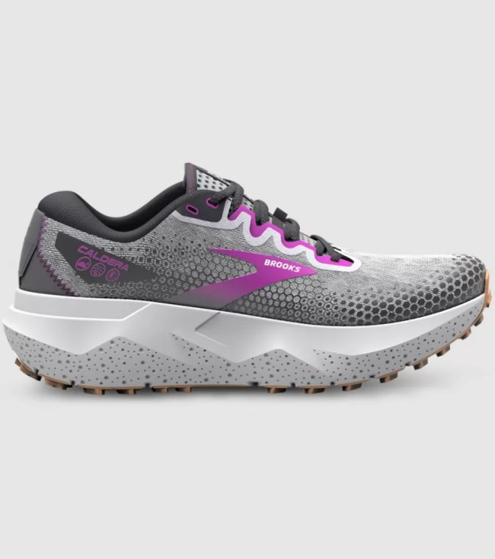 Discount Brooks Caldera 6 Womens Blackened Pearl Purple