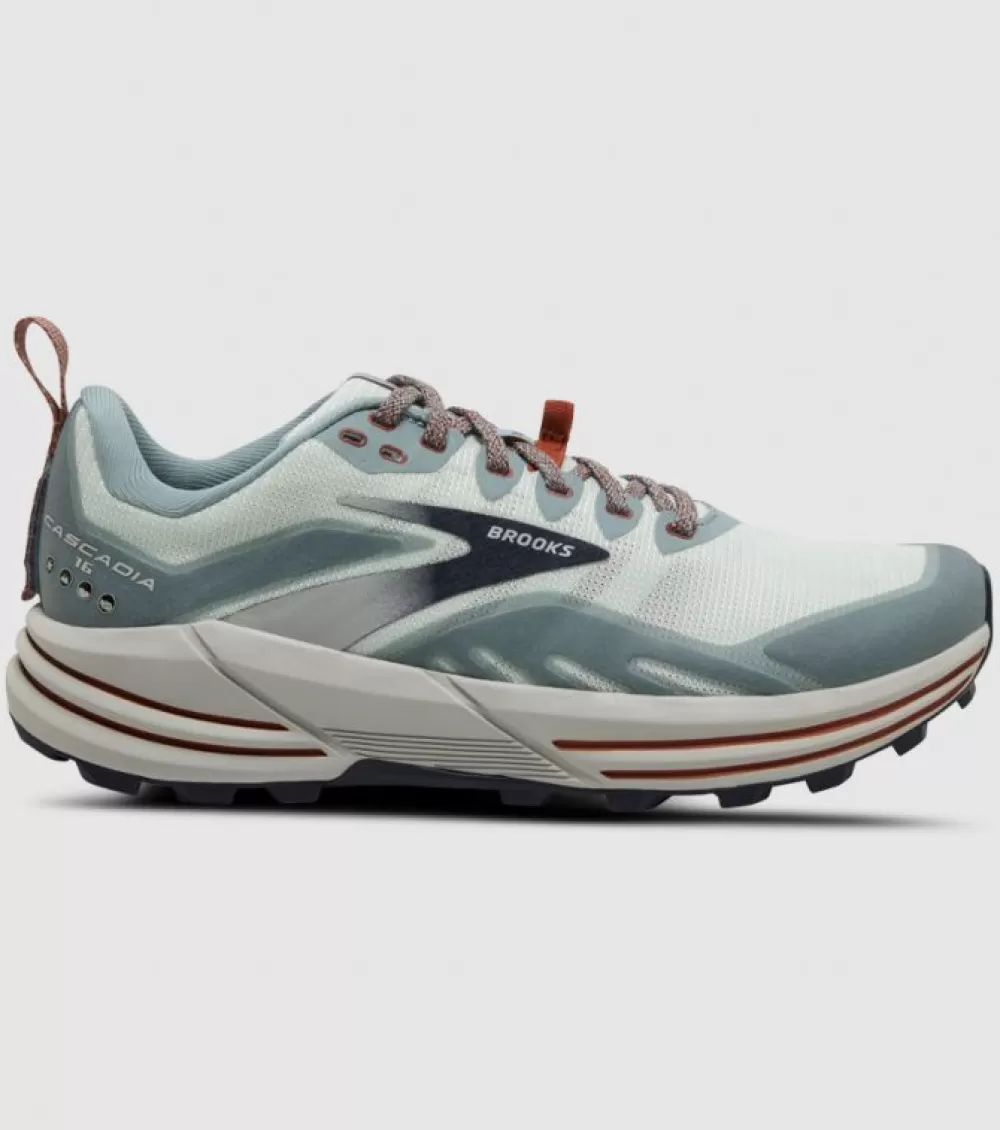 Flash Sale Brooks Cascadia 16 Womens Aqua Tourmaline Rooibos