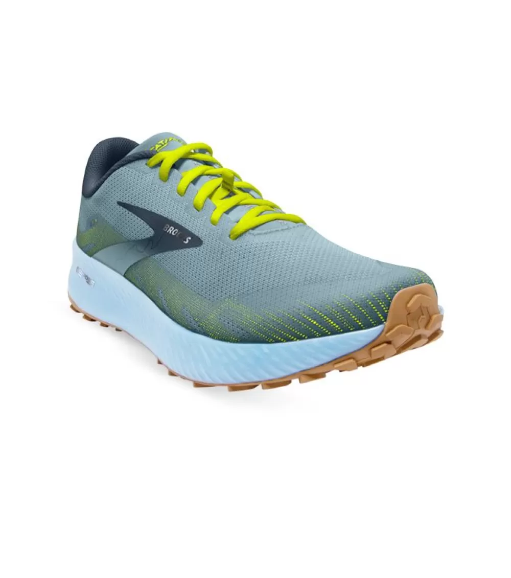 Discount Brooks Catamount Womens Blue Nightlife Biscuit