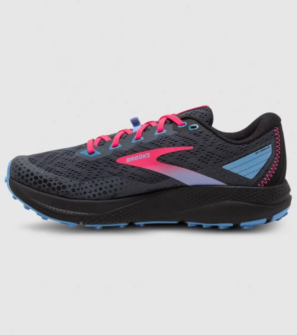 Cheap Brooks Divide 3 Womens Ebony Black Diva Pink